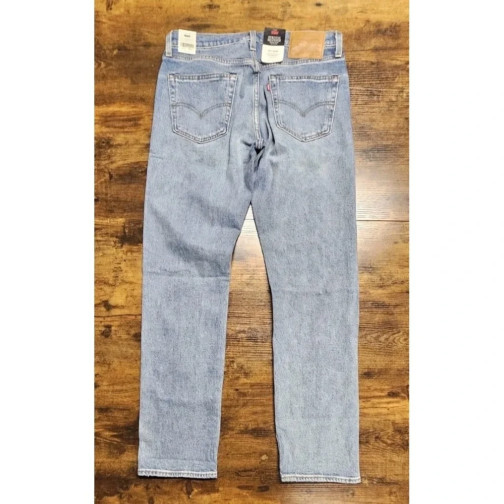 Levi's Premium 511‎ Slim Fit Men's Stretch Selvedge Jeans 32x32 Big E Denim NWT